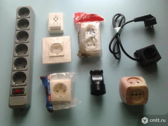 Розетки, выключатели и прочее. Фото 1.