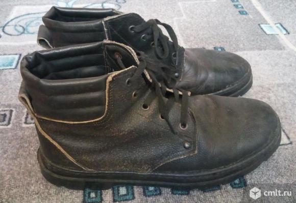 Кирзовые ботинки. Фото 1.