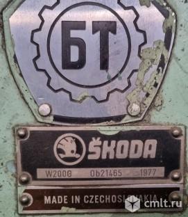 Горизонтально-расточной станок SKODA W200G. Фото 2.