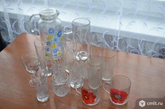 Рюмка, фужеры, кружки чайные, кружка пивная и т.д. Фото 1.