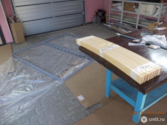 Ламели новые берёзовые для кровати. Фото 3.