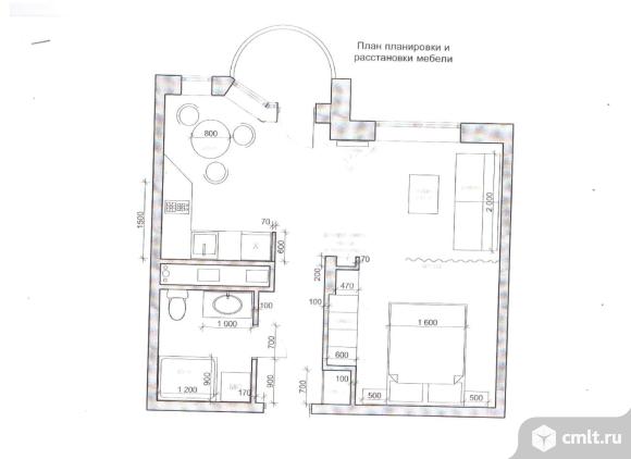 Продам 1-комн. квартиру 38 кв.м.. Фото 1.