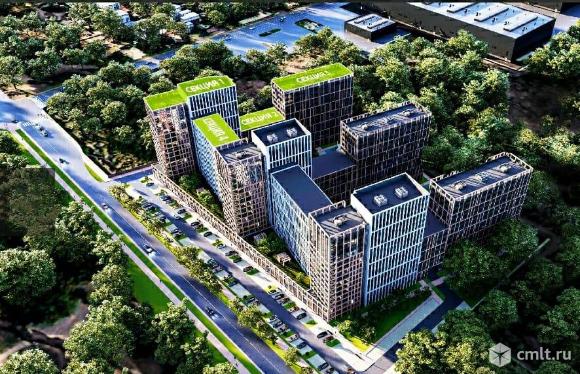 1-комнатная квартира 33,99 кв.м. Фото 1.