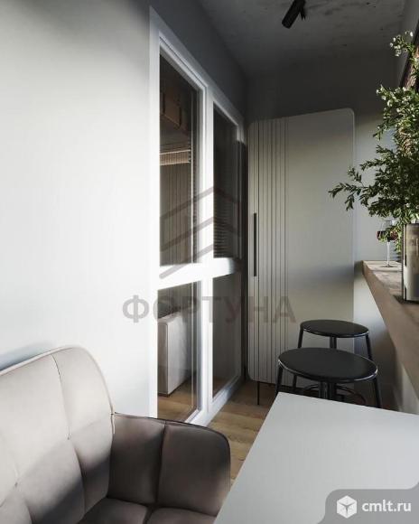 1-комнатная квартира 43,4 кв.м. Фото 1.