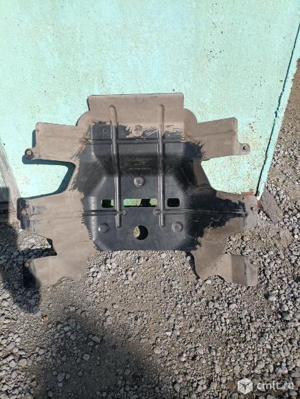 Защита двигателя карьера на ГАЗель-Бизнес. Фото 1.