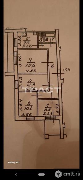 4-комнатная квартира 74 кв.м. Фото 16.