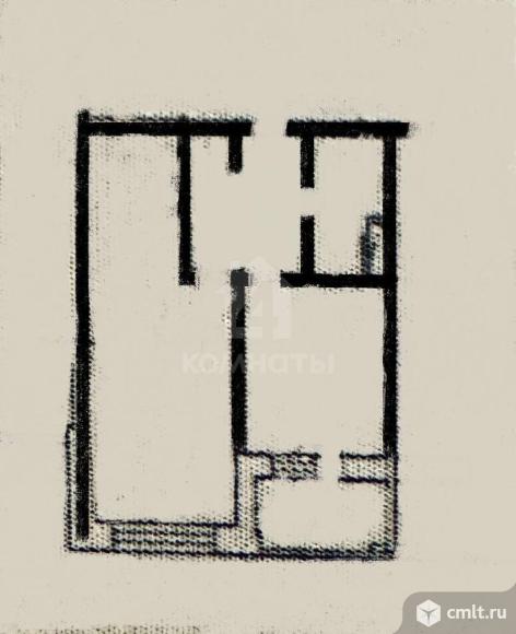 1-комнатная квартира 43 кв.м. Фото 19.