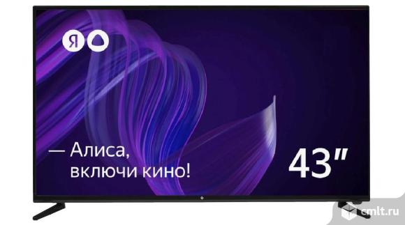 43" (108 см) LED-телевизор DEXP smart TV. Фото 1.
