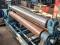 Вальцы 3-х валковые И2220  10/2100 мм, подключены в рабочем состоянии, можем выслать ВИДЕО.