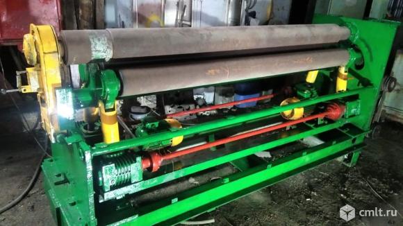 Вальцы 3-х валковые ИБ2216  4/2000 мм. Фото 1.