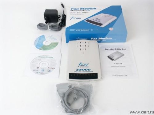Продам модем Acorp Sprinter@56K Ext (б/у). Фото 1.