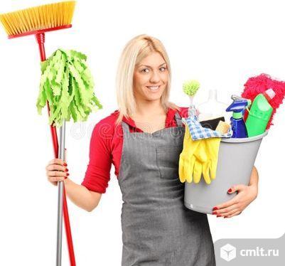 Уборщица. Фото 1.