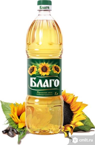 Масло растительное Благо. Фото 1.