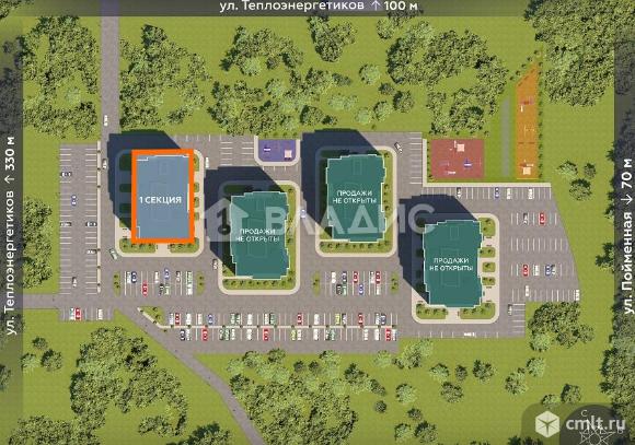 1-комнатная квартира 30,3 кв.м. Фото 19.