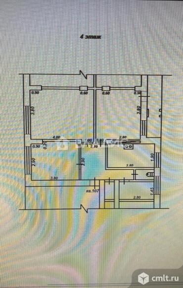 3-комнатная квартира 69 кв.м. Фото 18.