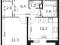 1-комнатная квартира 37,7 кв.м. Фото 2.
