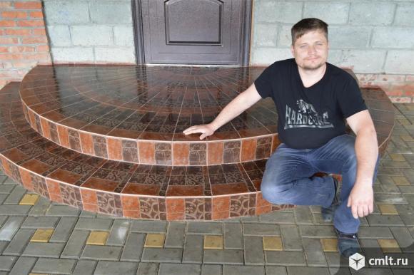 Облицовщик плиткой. Фото 1.