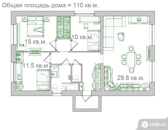 Кирпичный новый Дом. Предчистовая отделка. Подходит под ипотеку.. Фото 18.