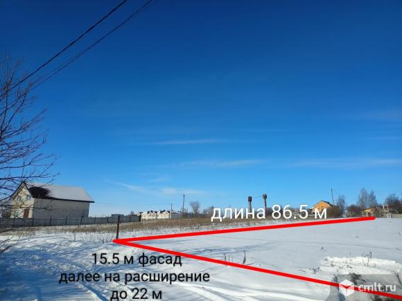 14.4 сотки в центре с. Новоживотинное. Коммуникации все возле участка. Подъезд с двух сторон. Фото 11.