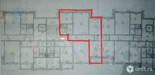 3-комнатная квартира 67 кв.м. Фото 1.