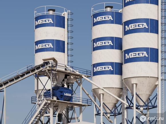 Бетонный завод (комплекс оборудования) 90 м3 – двухвальный смеситель (италия). Фото 1.