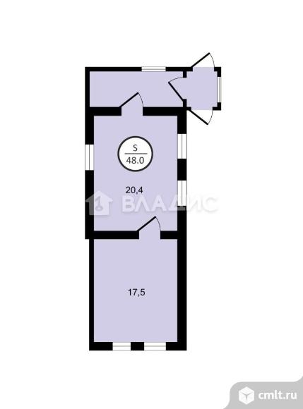 Часть дома 48 кв.м. Фото 3.