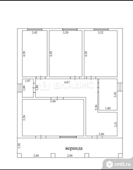 Дом 103,3 кв.м. Фото 18.