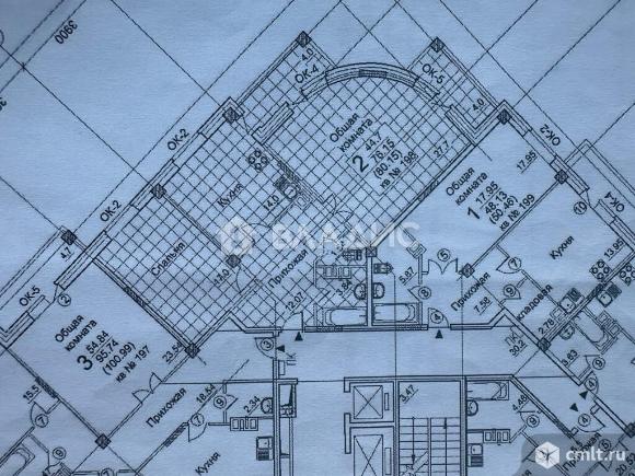 2-комнатная квартира 77,1 кв.м. Фото 13.