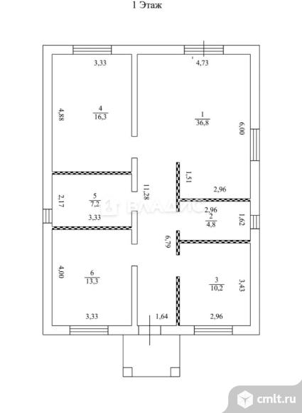 Дом 100 кв.м. Фото 18.