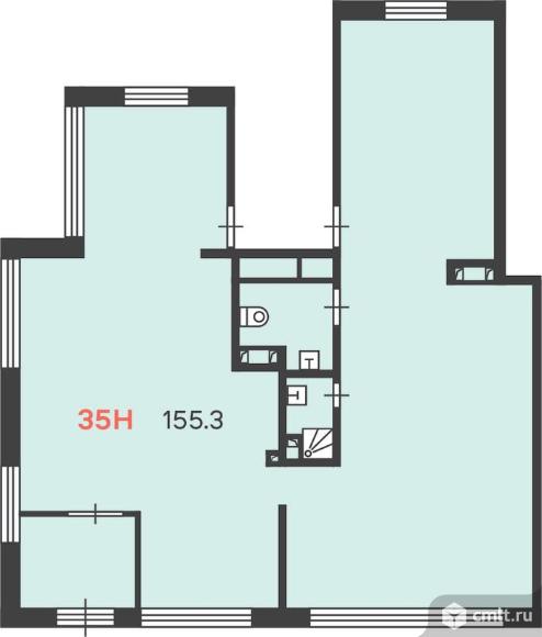 Торговое помещение 155.3 м2. Фото 10.