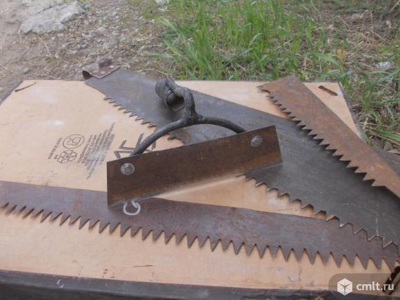 Тяпка из пилы. Фото 1.