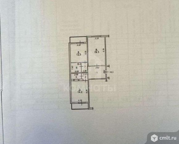 2-комнатная квартира 68 кв.м. Фото 20.