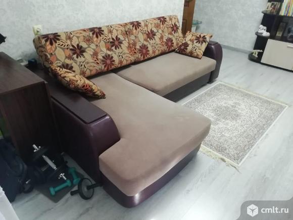 Продаю угловой диван бежевого цвета. Фото 10.