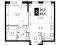 2-комнатная квартира 48,4 кв.м - ЖК "1-й Измайловский". Фото 1.