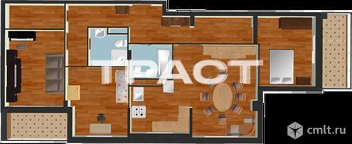 3-комнатная квартира 109,9 кв.м. Фото 3.