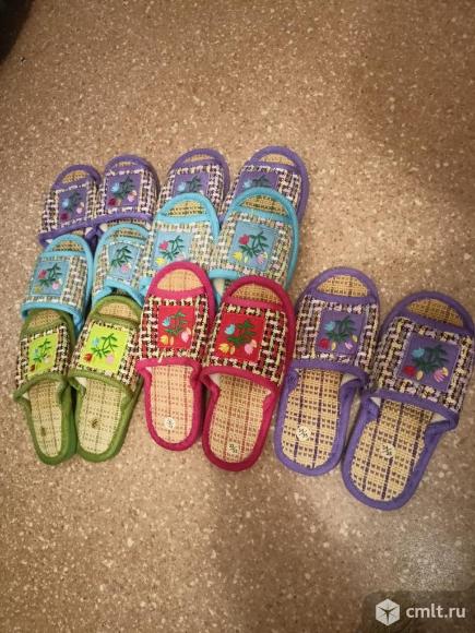 Домашние тапочки. Фото 1.