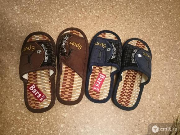 Тапочки домашние. Фото 1.