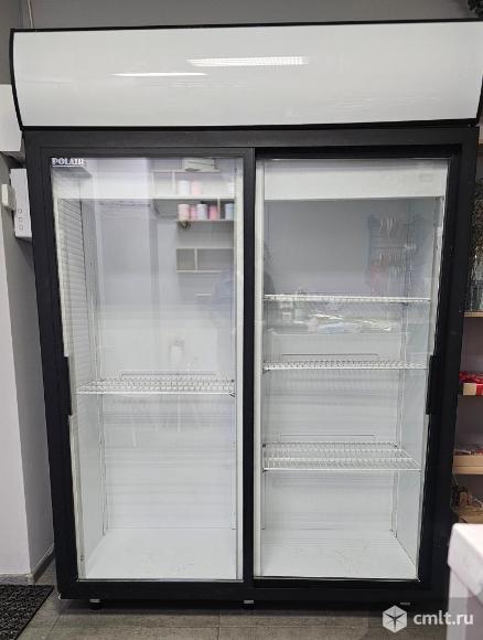 Холодильный шкаф двухдверный polair. Фото 1.