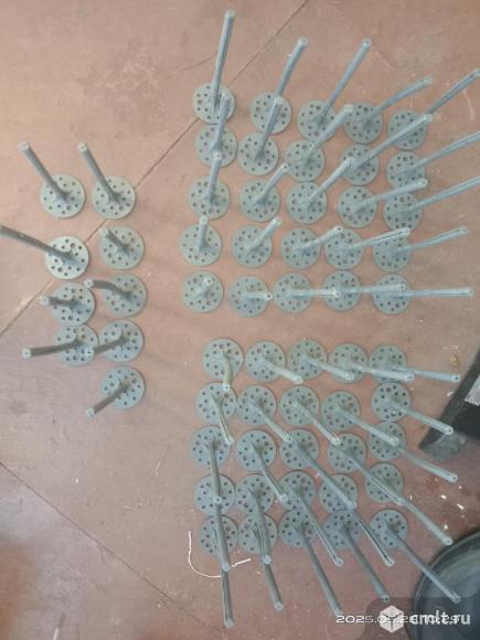 Дюбель Гриб пластик для утеплителя 200 мм. Без стержней.. Фото 1.