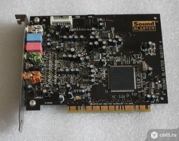 Звуковая карта Creative Audigy 4. Фото 1.