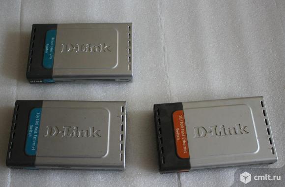 Коммутатор D-link DES-1008D. Фото 1.