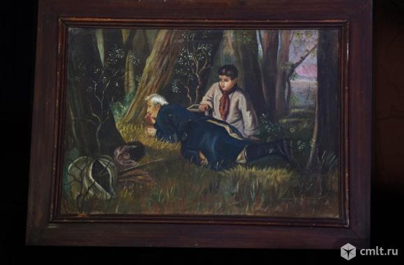 Картина "Птицелов". Фото 1.