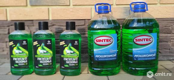 Мошкомой, летняя стеклоомывающая жидкость. Фото 1.