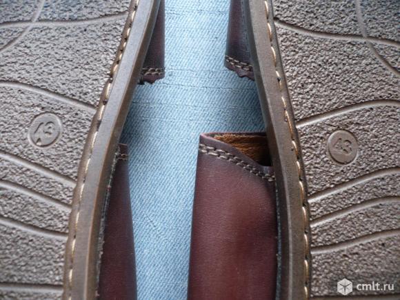 Сандалии мужские Respect, WA054-015, кожа, размер 43. Практически новые, одевались раза 2.. Фото 7.