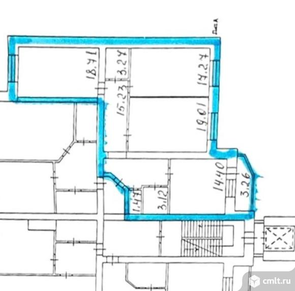 3-комнатная квартира 91 кв.м. Фото 20.