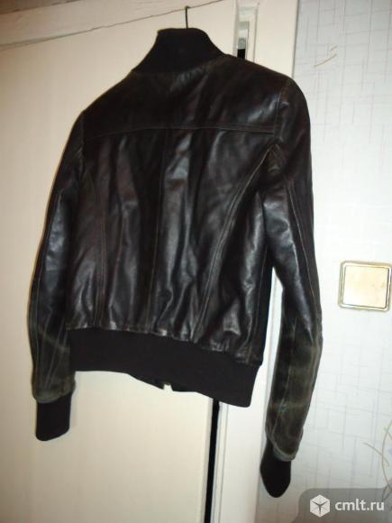 Куртка женская кожаная (натур) р-р 42-44. Фото 1.