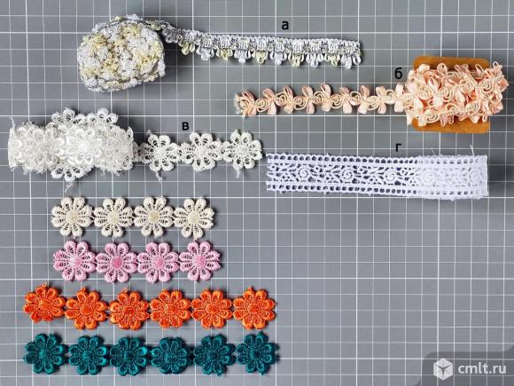 Тесьма. Кружево. Набор. Фото 1.