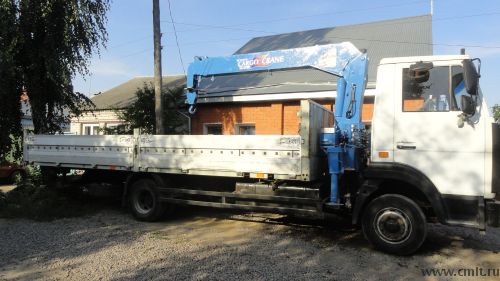 Автоманипулятор на базе маз 4370 ( зубренок)