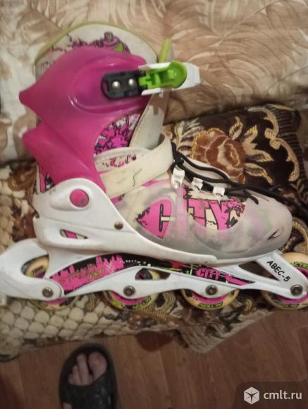 Роликовые коньки раздвижные action PW. Фото 1.