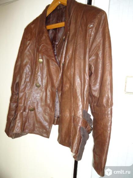 Куртка женская кожа натур.. Фото 1.